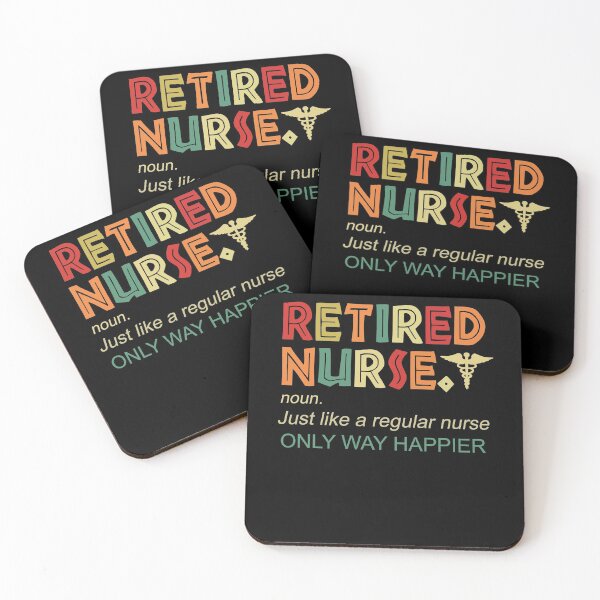 Item preview, Retired Nurse Just Like A Regular Nurse Only Way Happier designed and sold by Andrea Lina.