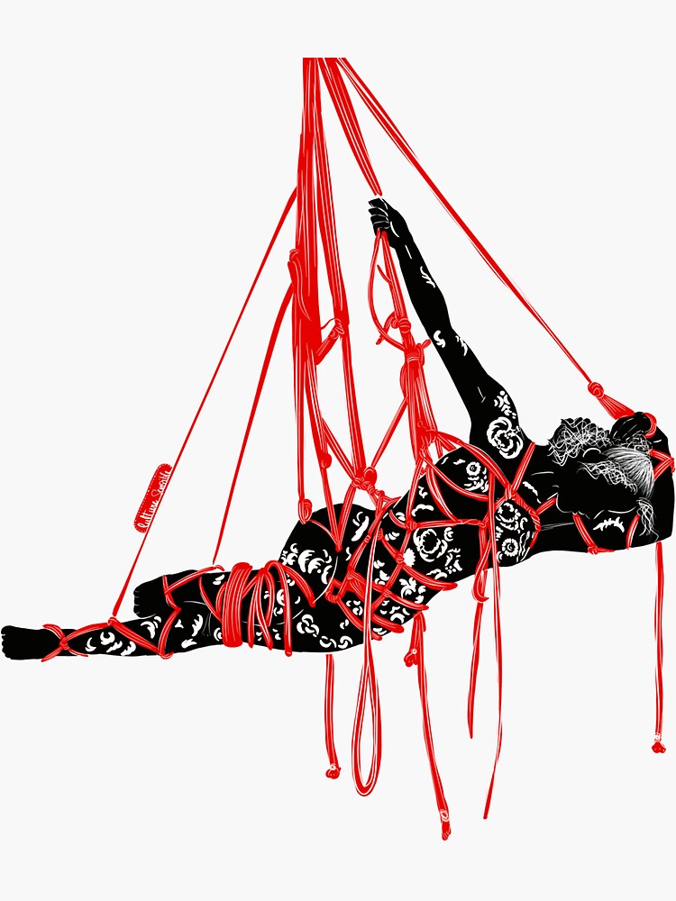 "Tie me Up" Sticker for Sale by Culturesensible Redbubble
