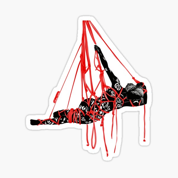 Tie me Up Sticker