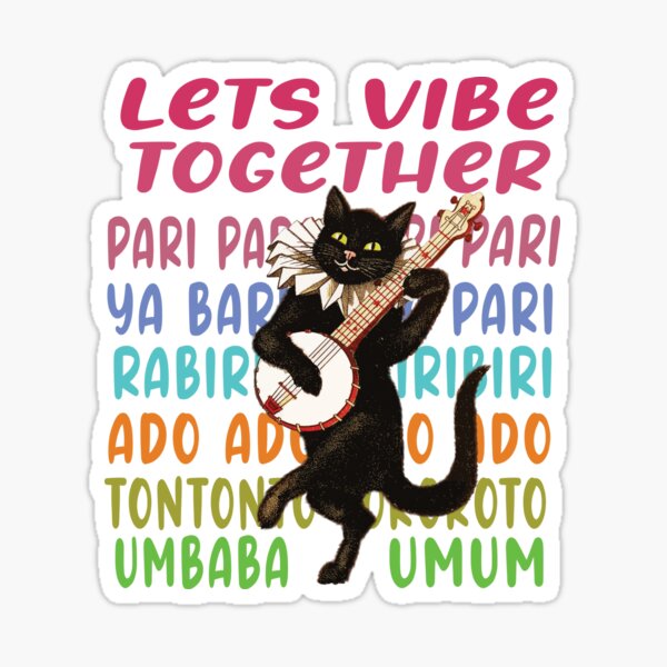 Bilal Goregen Vibing Cat Pari Papa Sticker For Sale By R0me Redbubble Bilal Goregen Vibing Cat Pari Papa Sticker For Sale By R0me Redbubble