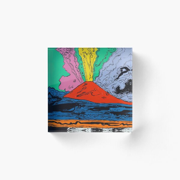 Vesuvius (HQ) Acrylic Block