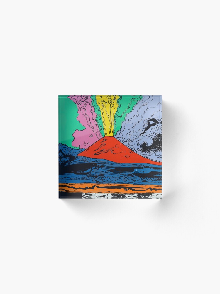Alternate view of Vesuvius (HQ) Acrylic Block