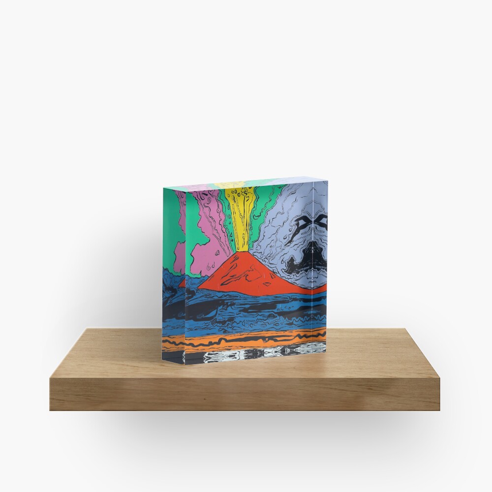Vesuvius (HQ) Acrylic Block