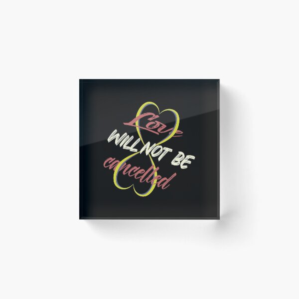 Item preview, Love is not canceled. designed and sold by Bodino.