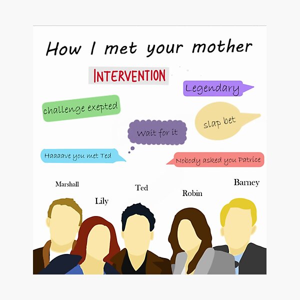 Item preview, HIMYM designed and sold by Isxbxllx.