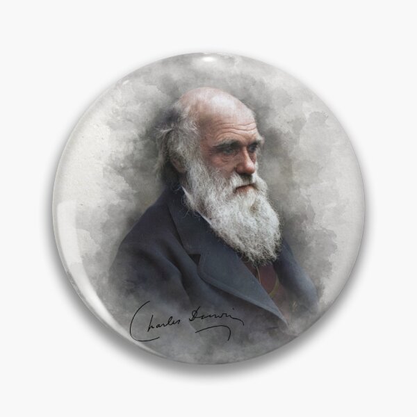 Item preview, Charles Darwin Portrait Art designed and sold by KAI-Studio.