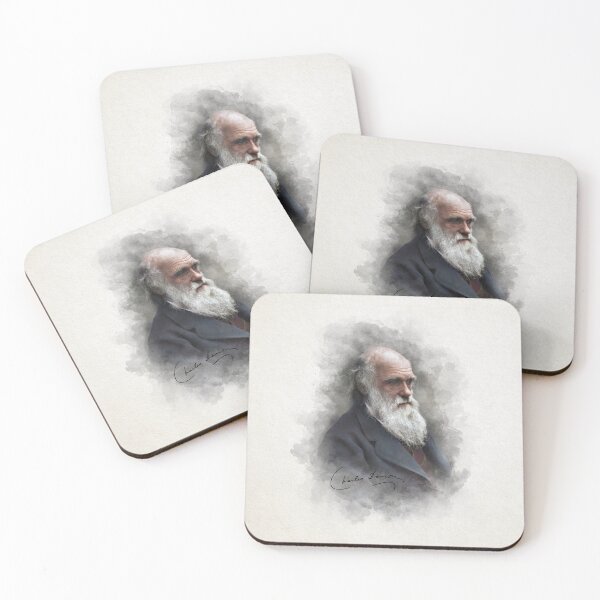 Item preview, Charles Darwin Portrait Art designed and sold by KAI-Studio.