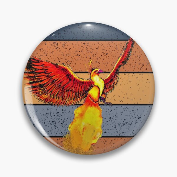 Item preview, Rise from the ashes - vintage phoenix  designed and sold by SidTastic .