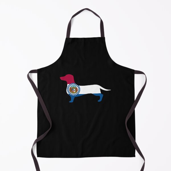 Item preview, Missouri Dachshund Flag designed and sold by Wienerful.