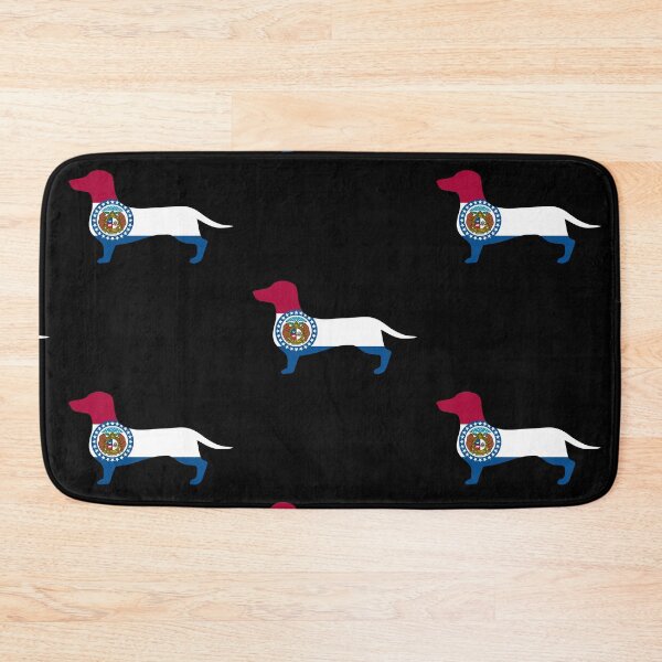 Item preview, Missouri Dachshund Flag designed and sold by Wienerful.