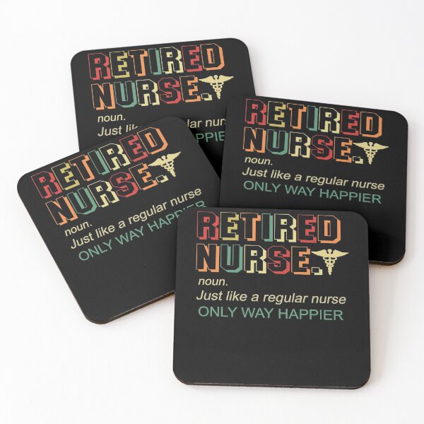 Item preview, Retired Nurse Just Like A Regular Nurse Only Way Happier designed and sold by Andrea Lina.