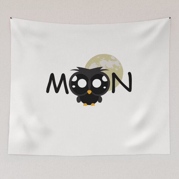 Item preview, Owl gift idea moon night owl Moon designed and sold by Michaelihm.