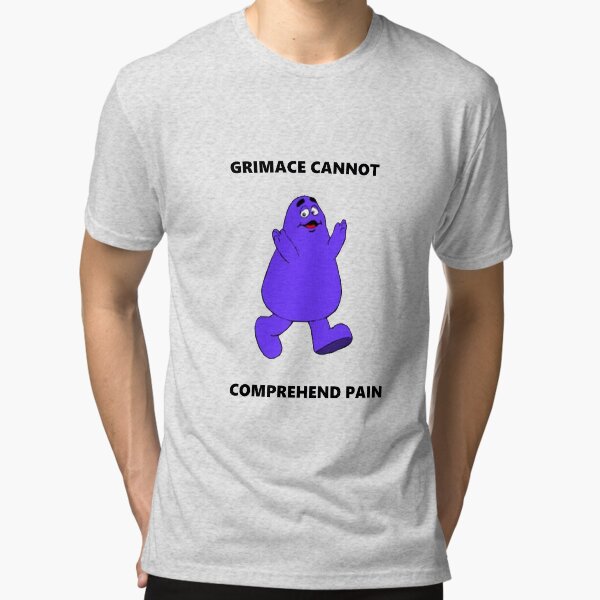 GRIMACE NO PUEDE COMPRENDER EL DOLOR Camiseta de tejido mixto