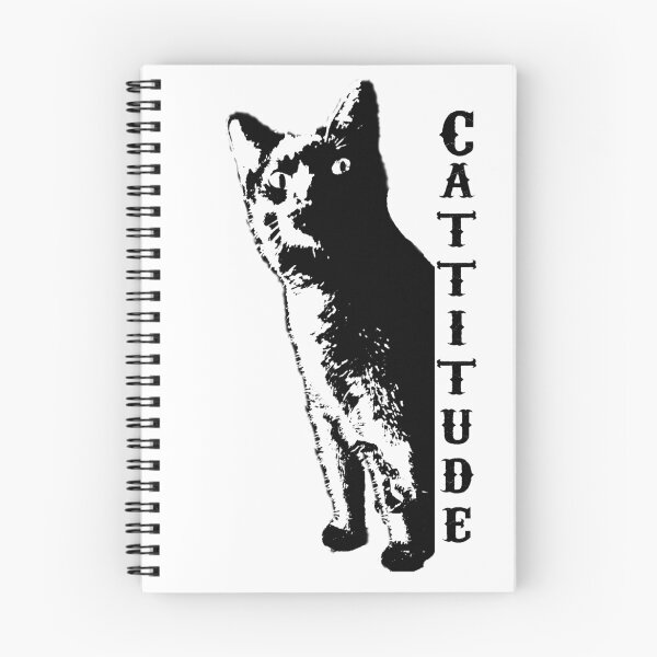 Item preview, Cattitude designed and sold by Amanda Vontobel Photography/Random Fandom Stuff.