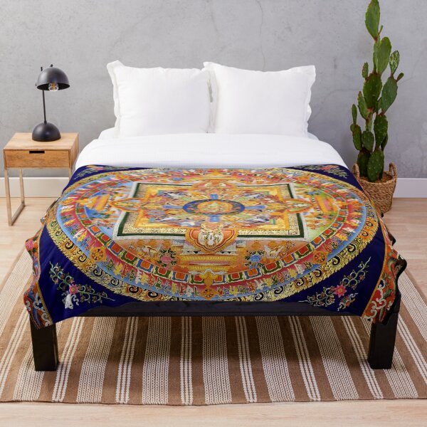 Item preview, Buddhist Green Tara Mandala 49 designed and sold by GuyBlank.