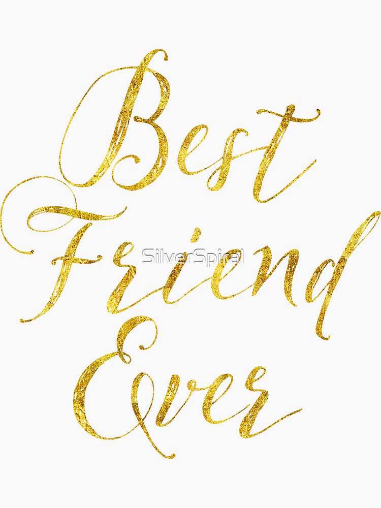 Friends are gold