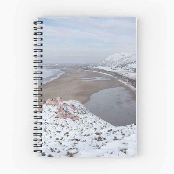 Item preview, Rhossili snow designed and sold by Alan Gregg.