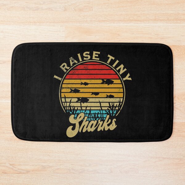 Item preview, I Raise Tiny Sharks Funny Vintage Retro 1970s Fish Lover designed and sold by Dan66.