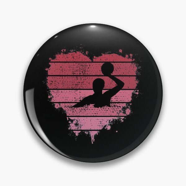 Item preview, Water Polo Vintage Heart Gift For Valentine's Day designed and sold by JokeGysen.