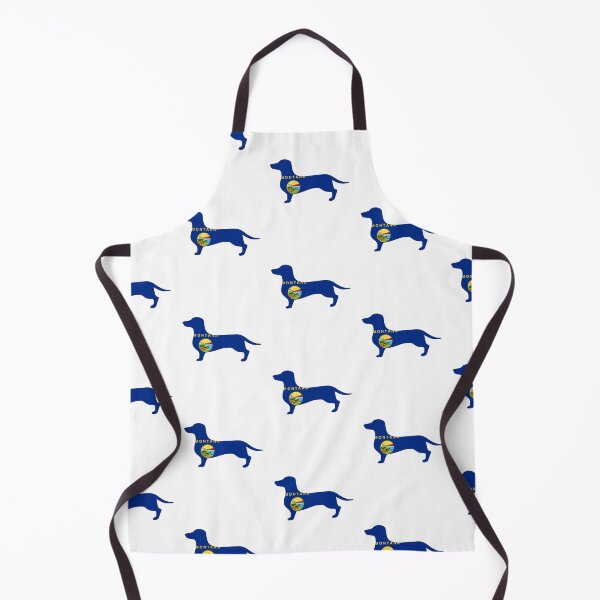 Item preview, Montana Dachshund Flag designed and sold by Wienerful.