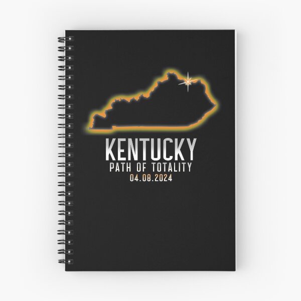 Item preview, Map Of Kentucky Path Of Totality 4.8.24 Total Solar Eclipse Gear designed and sold by DynamicDesign.