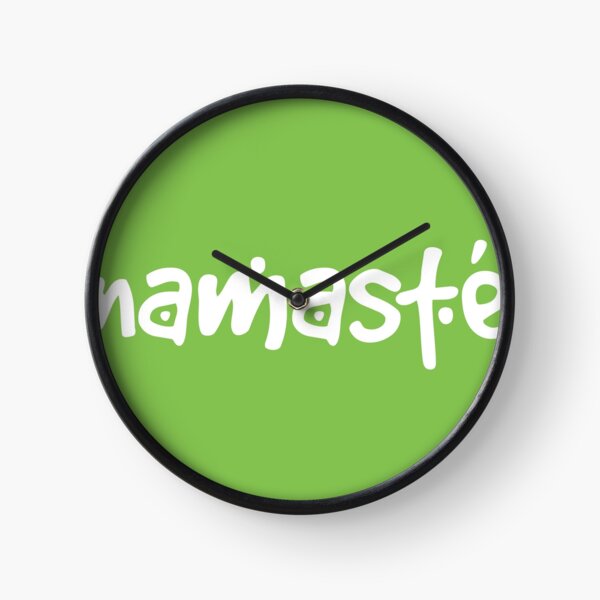 Namaste Clock