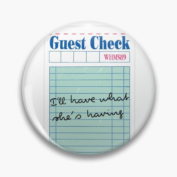 Item preview, When Harry Met Sally: I'll have what she's having designed and sold by beccagarcia.