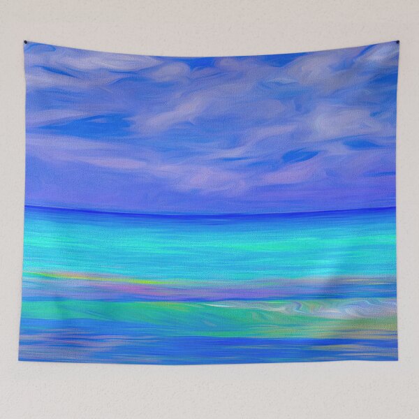 Item preview, Caribbean Blue Sea Art    designed and sold by Londonimages.