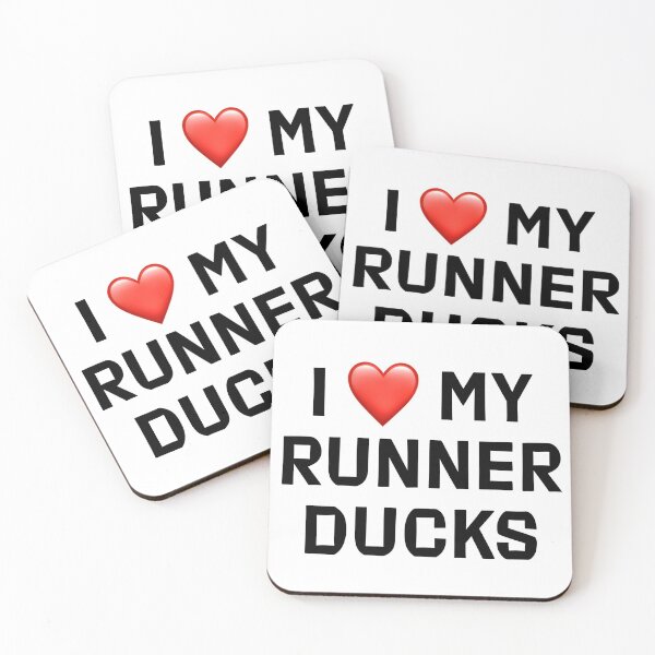 Item preview, I love my Runner Ducks designed and sold by Yviemakes.