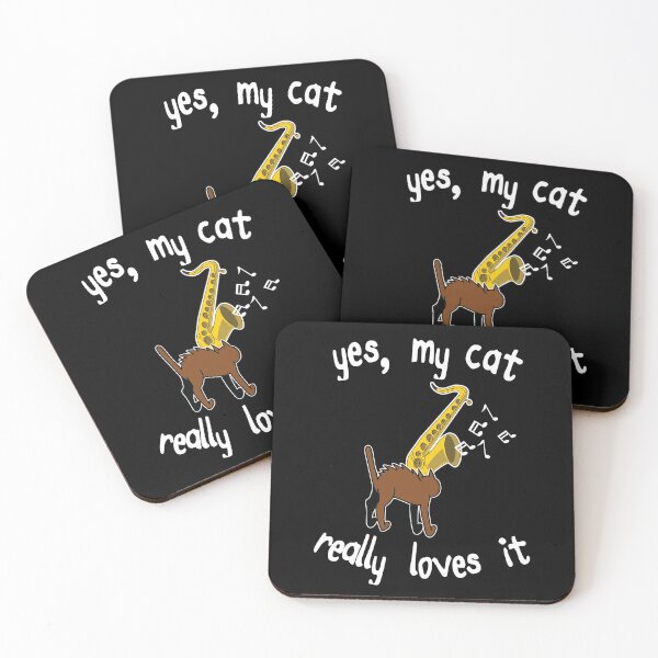 Item preview, Yes, My Cat Really Loves It designed and sold by noahs-shop.