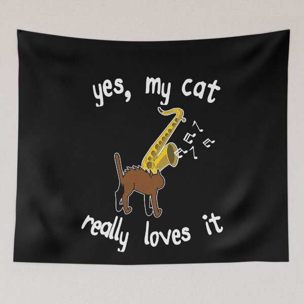 Item preview, Yes, My Cat Really Loves It designed and sold by noahs-shop.