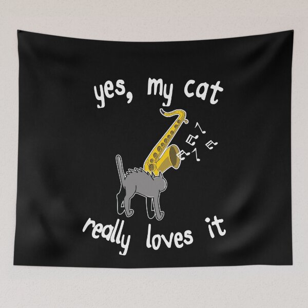Item preview, Yes, My Cat Really Loves It designed and sold by noahs-shop.