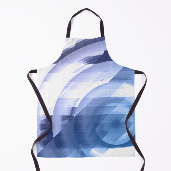 Item preview, Deep blue splash ripples modern artwork Abstraction designed and sold by Thecolorschemer.