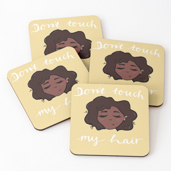 Item preview, ¡No toques mi cabello! designed and sold by Curls-n-Coffee.