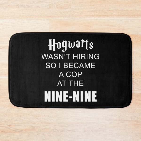 Item preview, So I became a cop at the Nine-Nine (white on black) designed and sold by KillianIsMyHome.