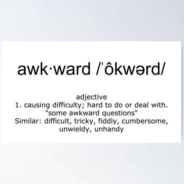Item preview, Define Awkward designed and sold by magnetarball.