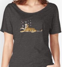 Paper Crane Tiger Women's Relaxed Fit T-Shirt