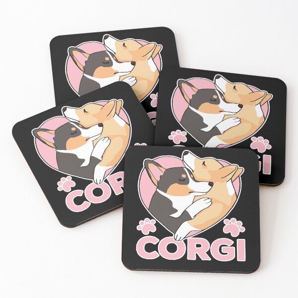 Item preview, Dog Design Corgi in Love lovable funny designed and sold by Joxxio.