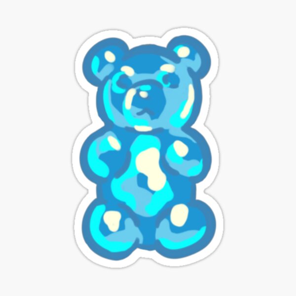 Blue Bear - Sticker