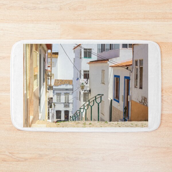 Item preview, Picturesque sunny street view in Lagos, Portugal designed and sold by Rrrainbow.