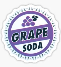 Up Movie Grape Soda bottle cap Sticker