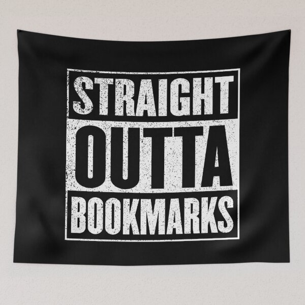 Item preview, Straight Outta Bookmarks designed and sold by fantasticpud.