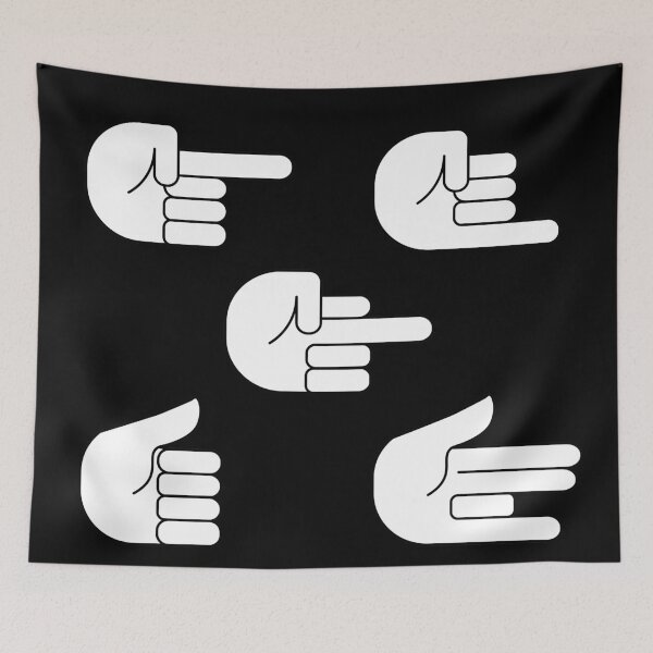 Item preview, Sweet Home Hand Sign designed and sold by flyrocket.
