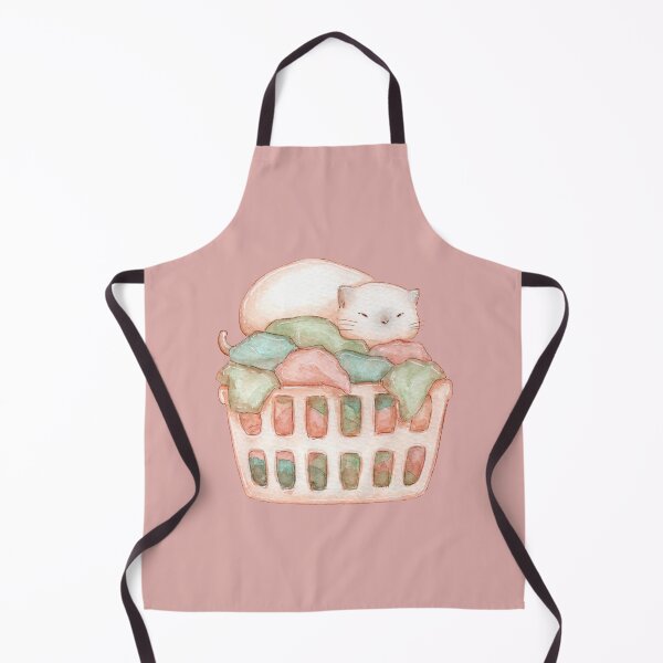 Item preview, Cat on laundry box - Cats & Laundry designed and sold by Denise, Denisn't.