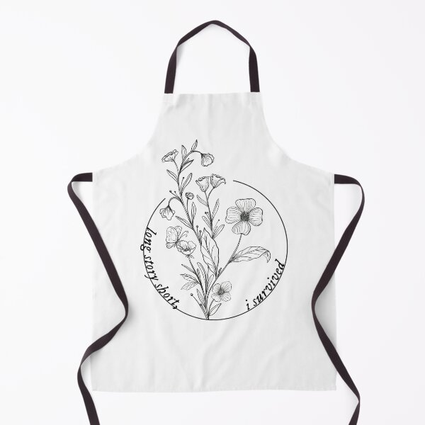 Item preview, long story short, i survived flower circle designed and sold by lovely-lyrics.