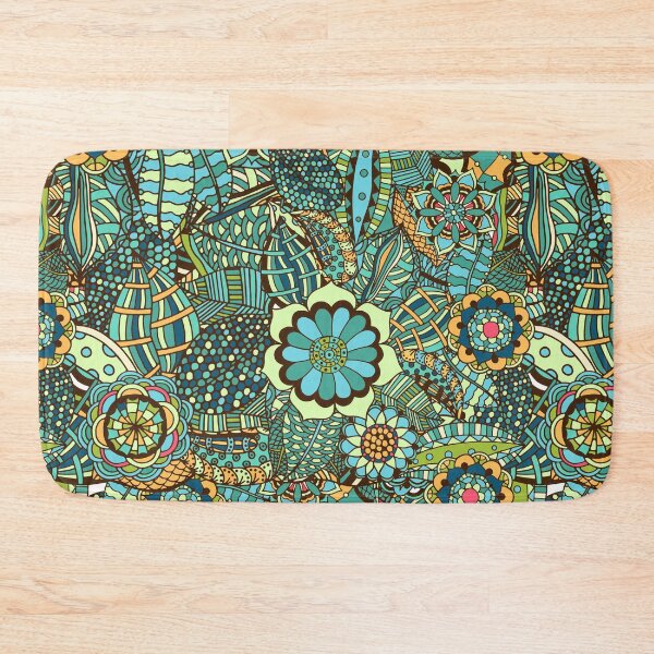 Item preview, trippy flower pattern designed and sold by jkulling.