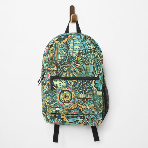 Item preview, trippy flower pattern designed and sold by jkulling.