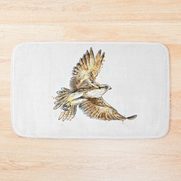 Item preview, Beautiful sketch of a flying Falcon designed and sold by kalud-zoldyck.