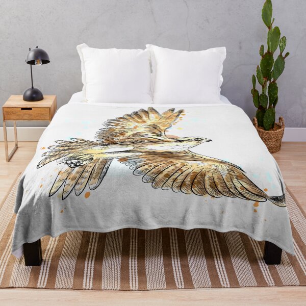 Item preview, Beautiful sketch of a flying Falcon designed and sold by kalud-zoldyck.