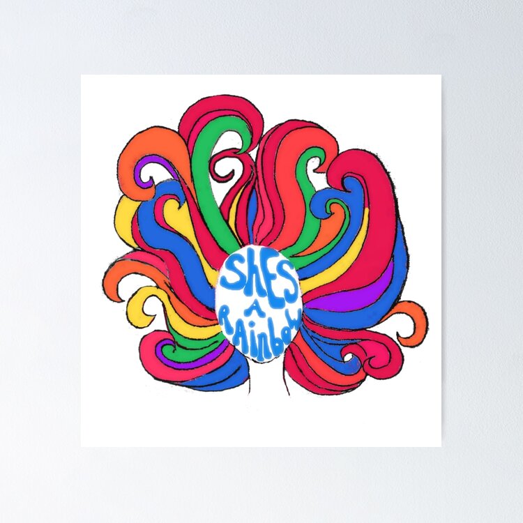 She's a Rainbow Sticker